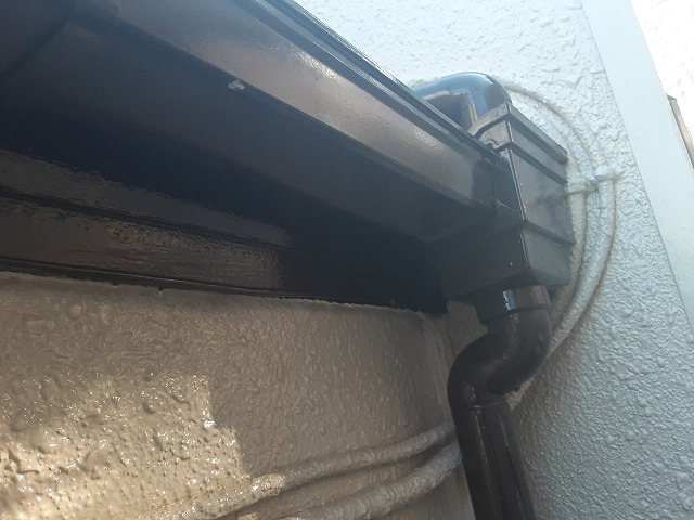 鼻隠しに穴が空いている